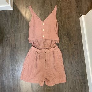 Esby Pink Romper